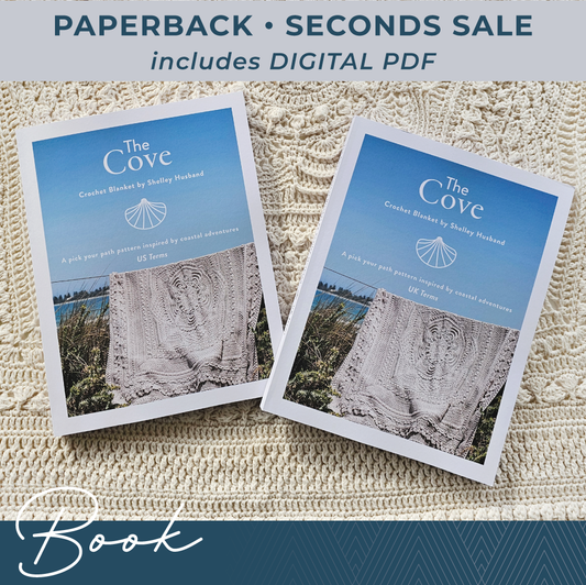 Seconds The Cove Crochet Blanket - Book