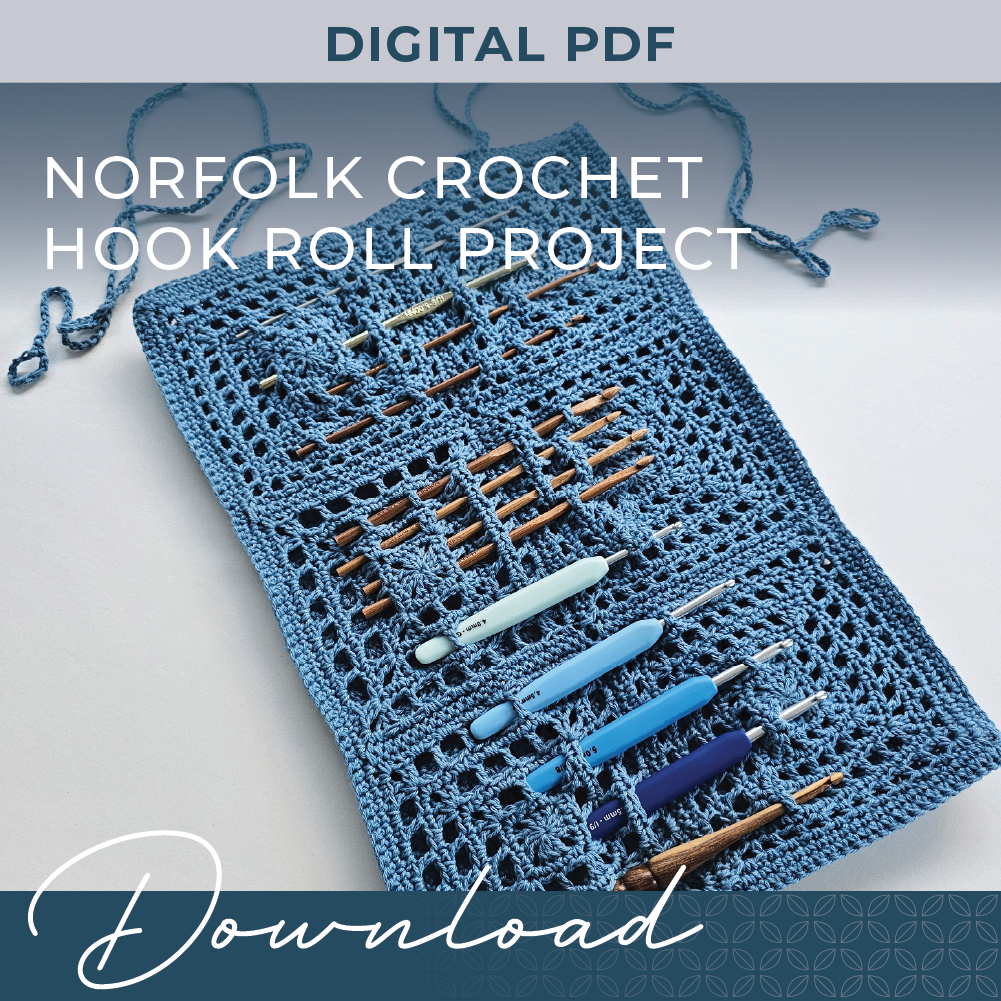 Norfolk Crochet Hook Roll Digital