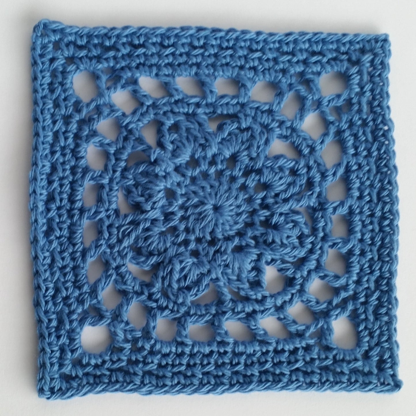 Solomon in single colour blue by Shelley Husband