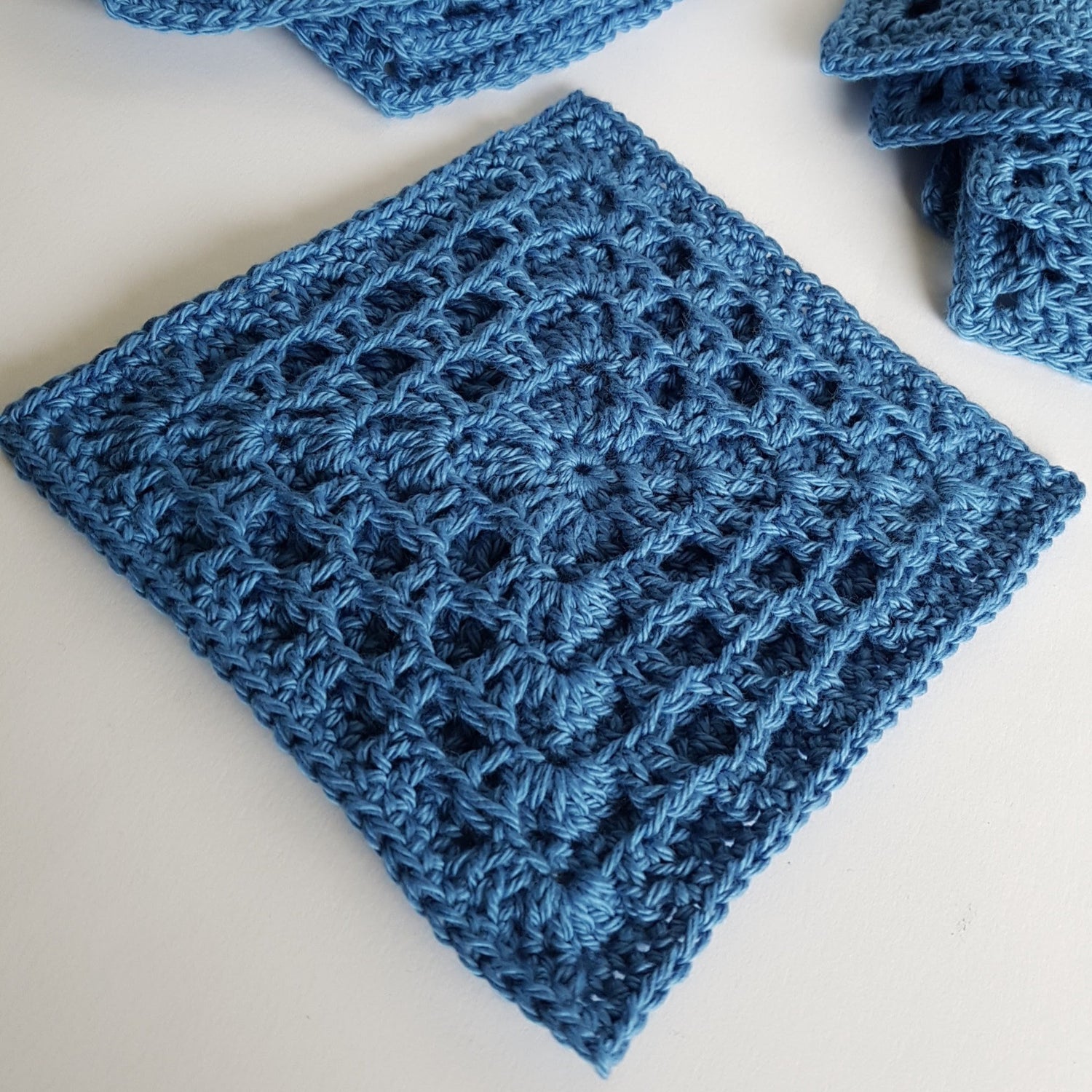 D'Urville in single colour, blue by Shelley Husband