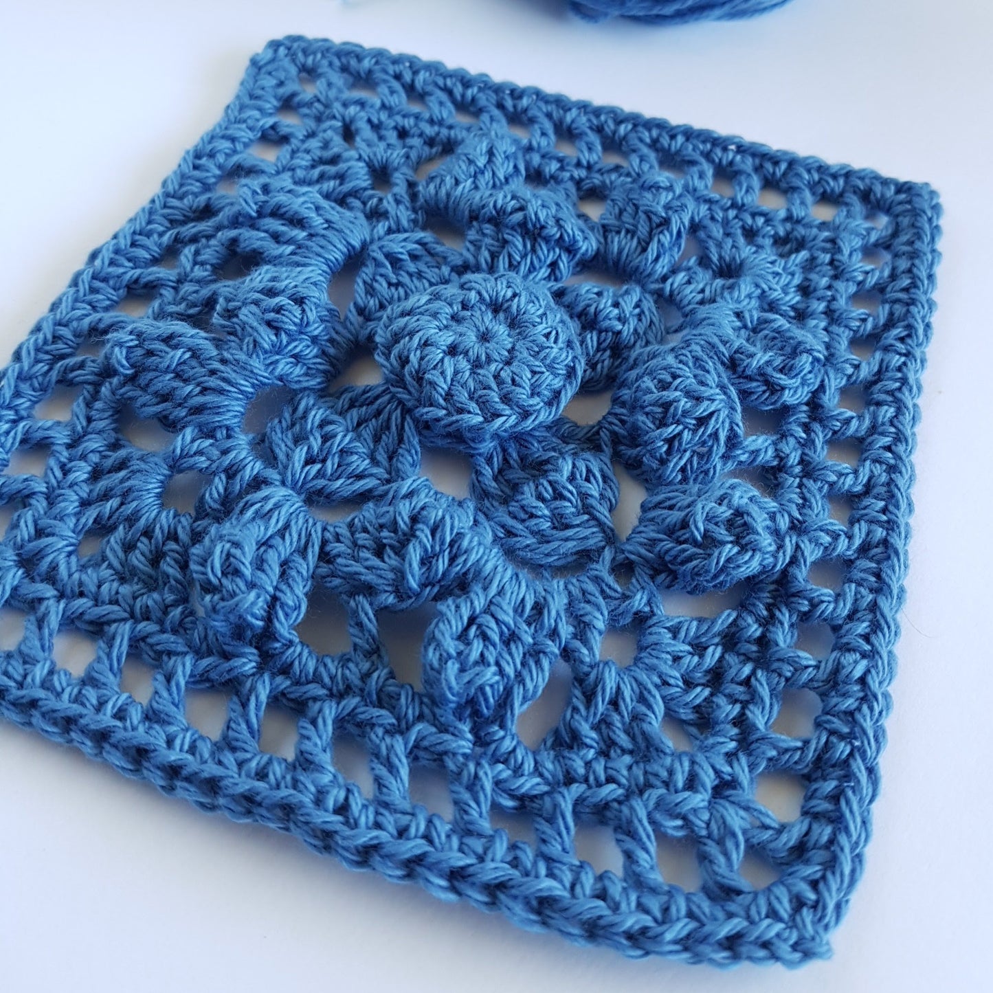 Baltic in single colour blue by Shelley Husband