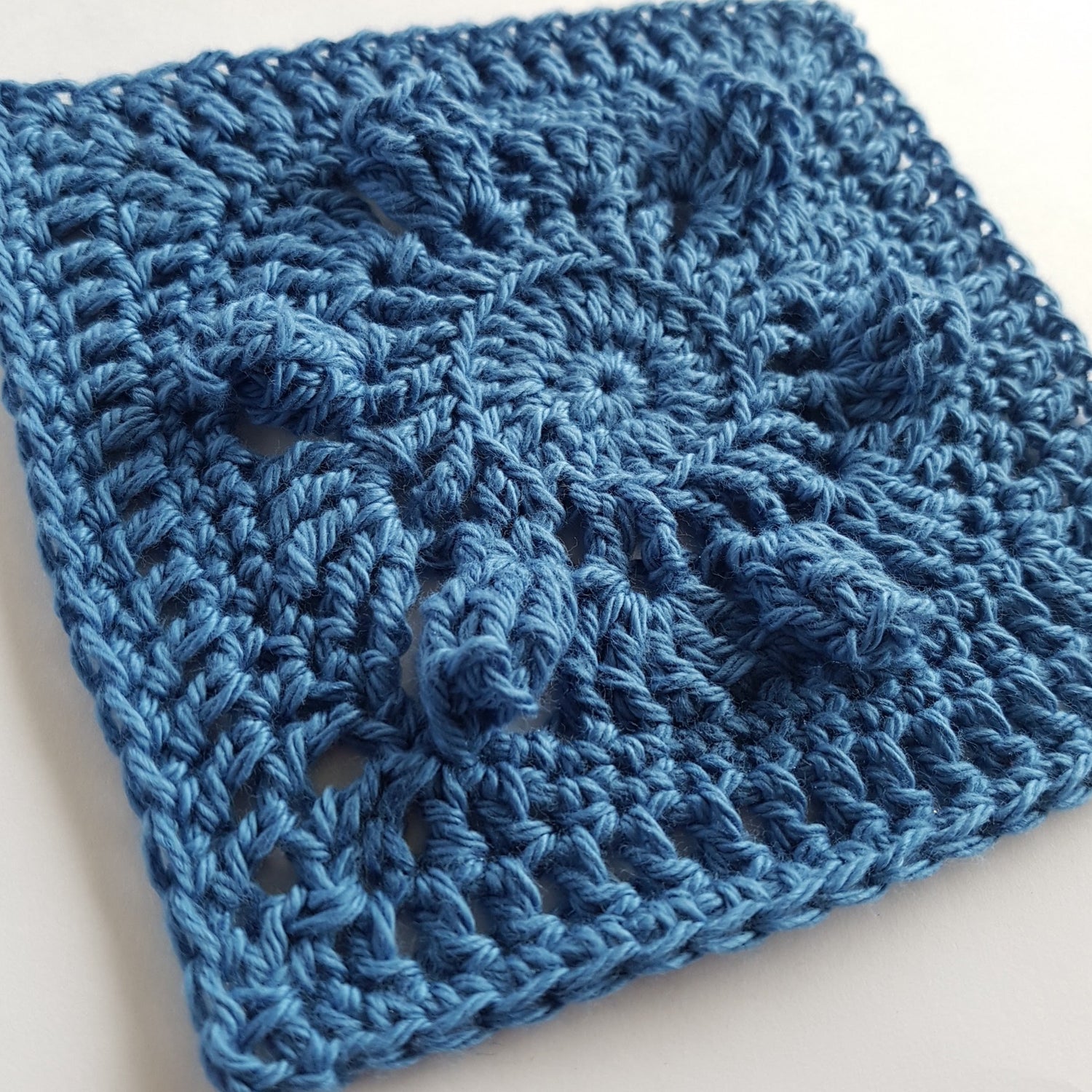Sidra in single colour blue by Shelley Husband