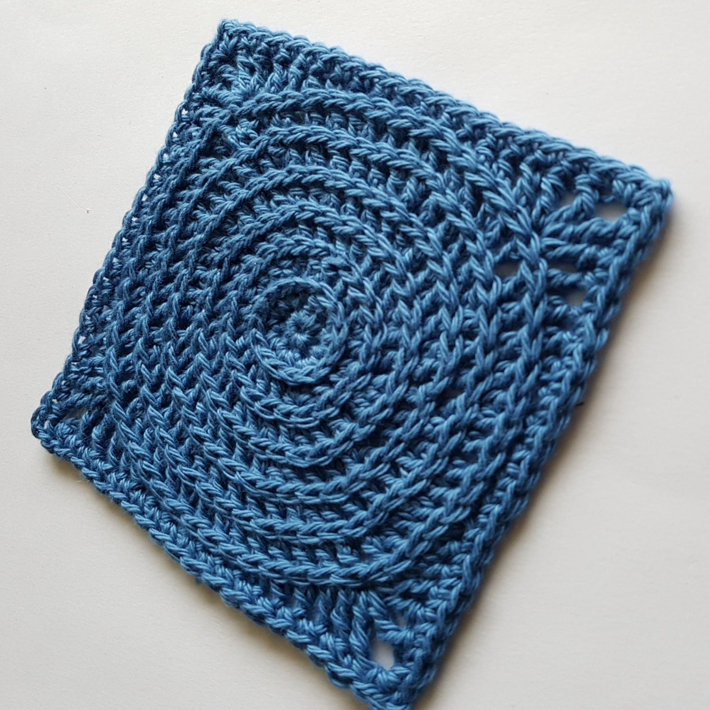 Carpentaria in single colour blue by Shelley Husband