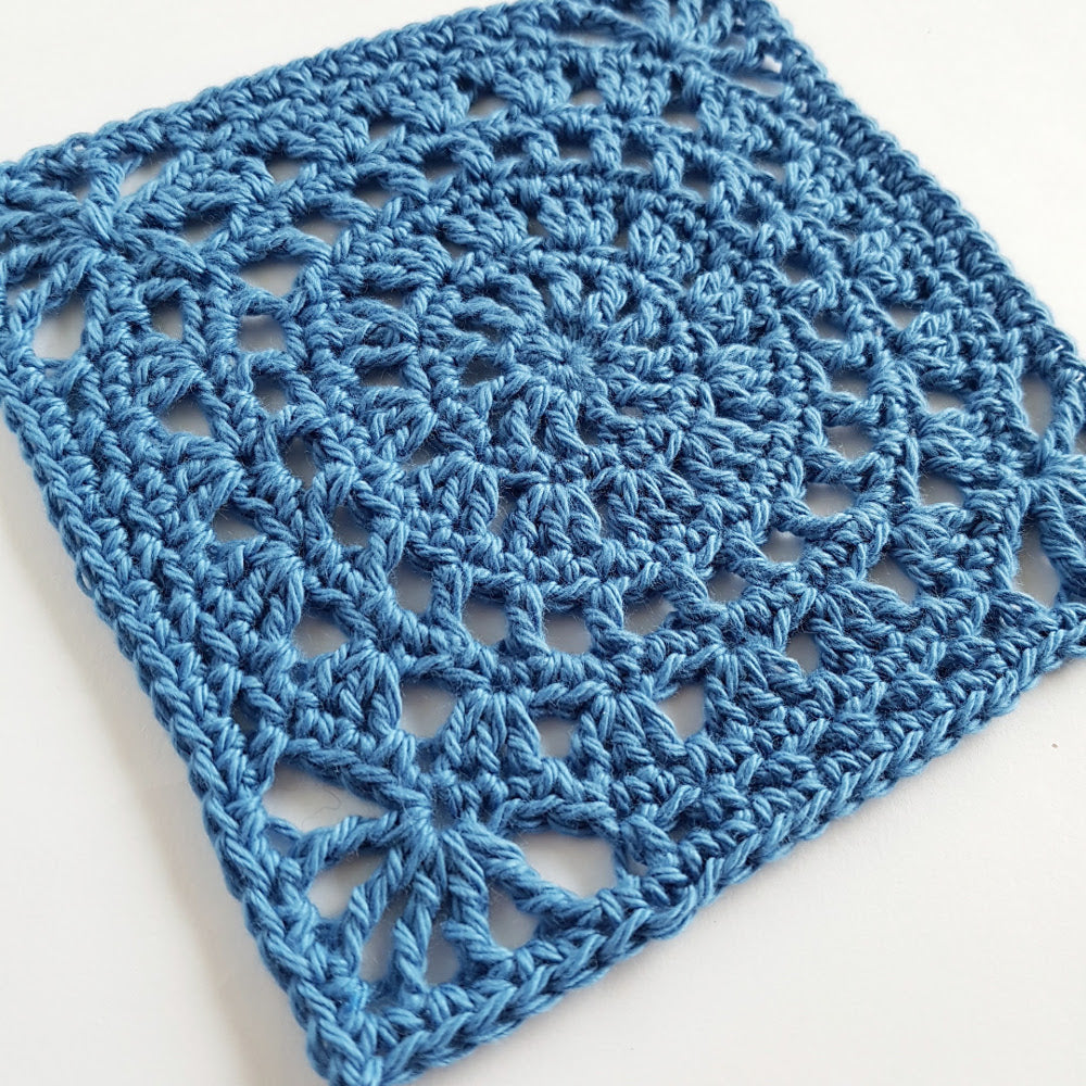 Mozambique in single colour blue by Shelley Husband