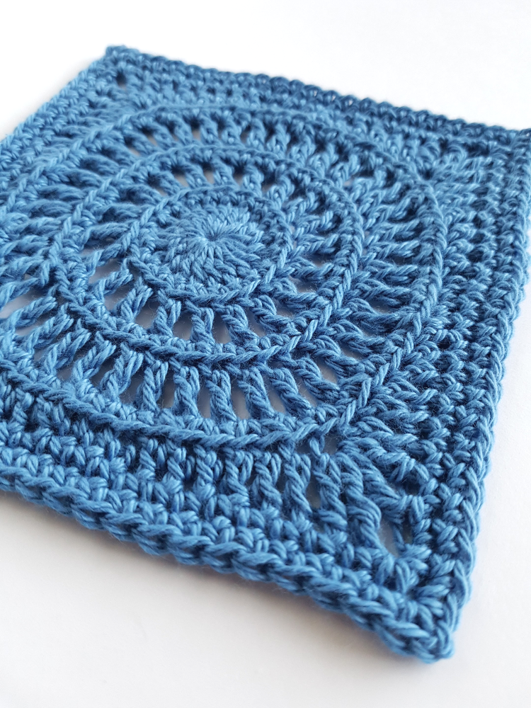 Visayan in single colour blue by Shelley Husband