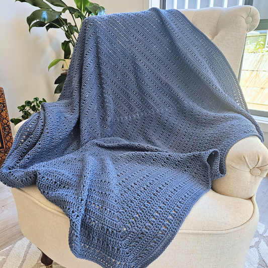 Cross Purposes Giant Granny Square Lap Blanket Digital