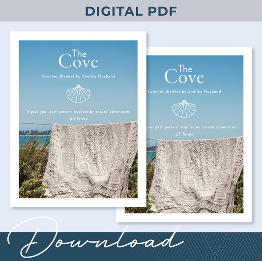 The Cove Crochet Blanket - Digital