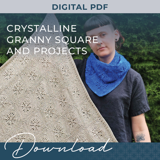 Crystalline Granny Square Pattern and Projects Digital