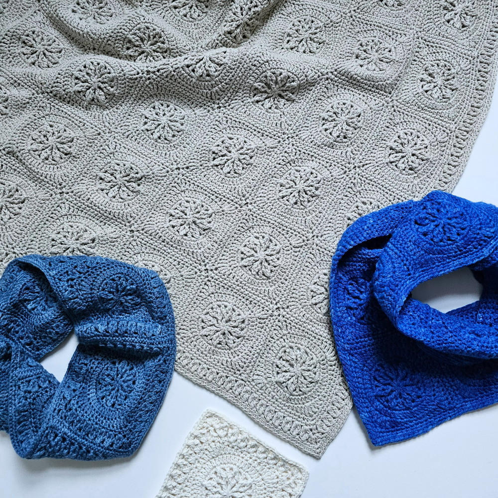 Crystalline Granny Square Pattern and Projects Digital