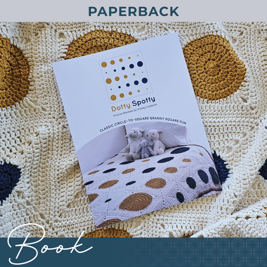 Dotty Spotty Blanket Pattern Book by Shelley Husband