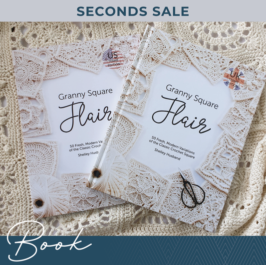 Seconds Sale Granny Square Flair