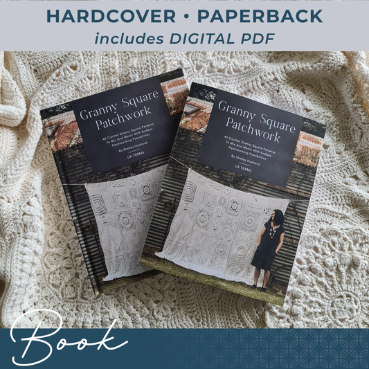 Granny Square Patchwork Book