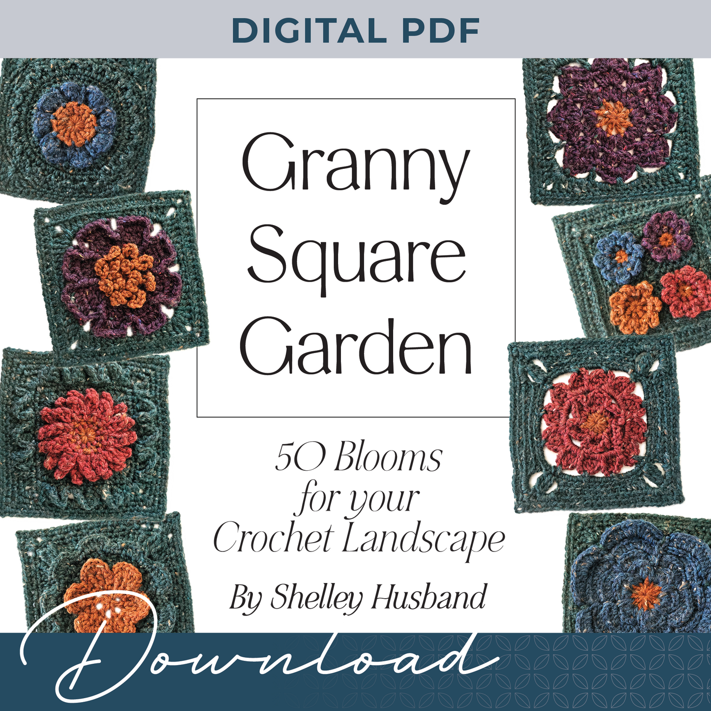 Granny Square Garden Digital