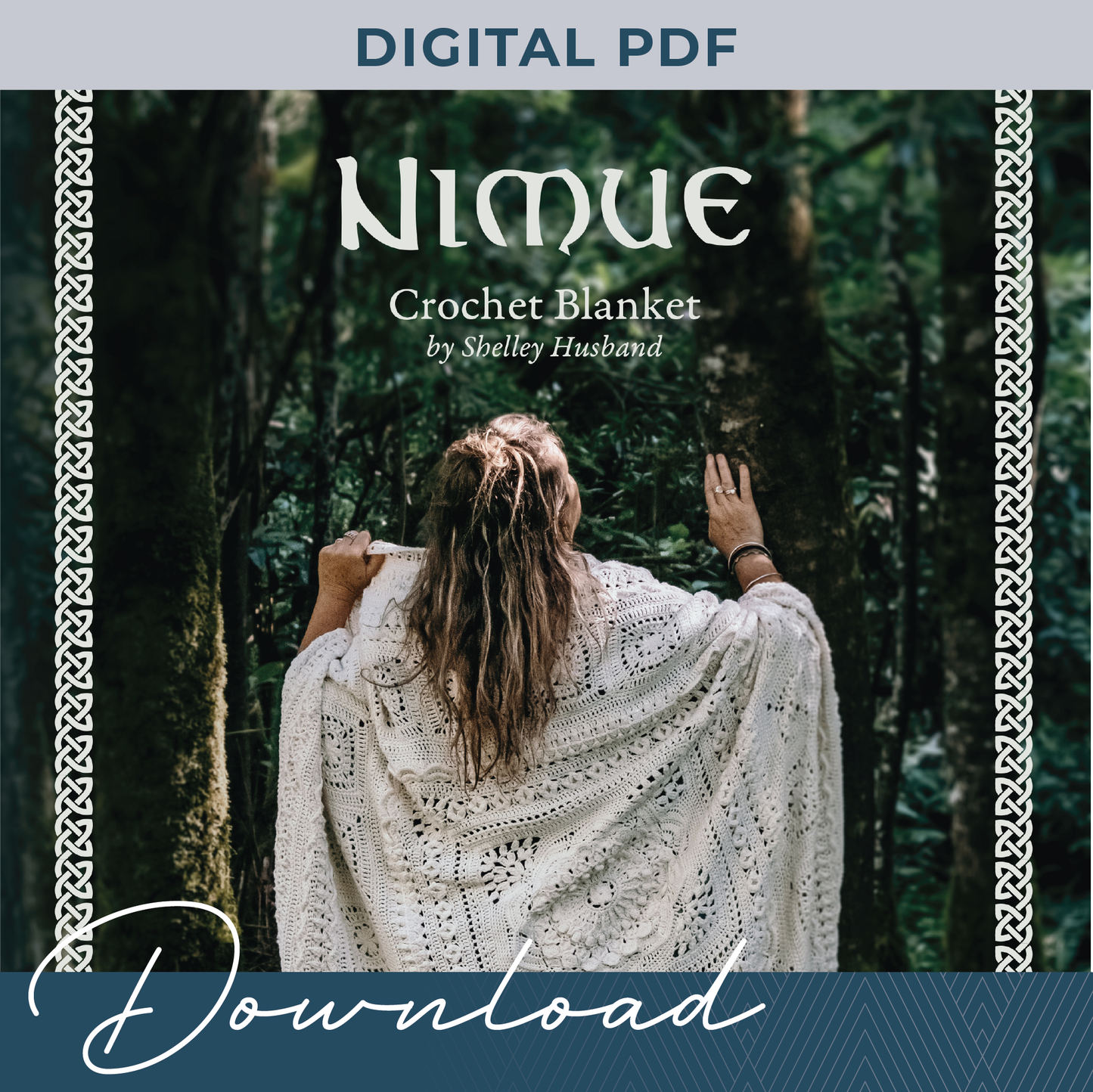 Nimue Crochet Blanket Digital Edition by Shelley Husband