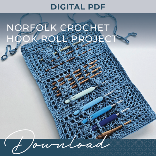Norfolk Crochet Hook Roll Digital