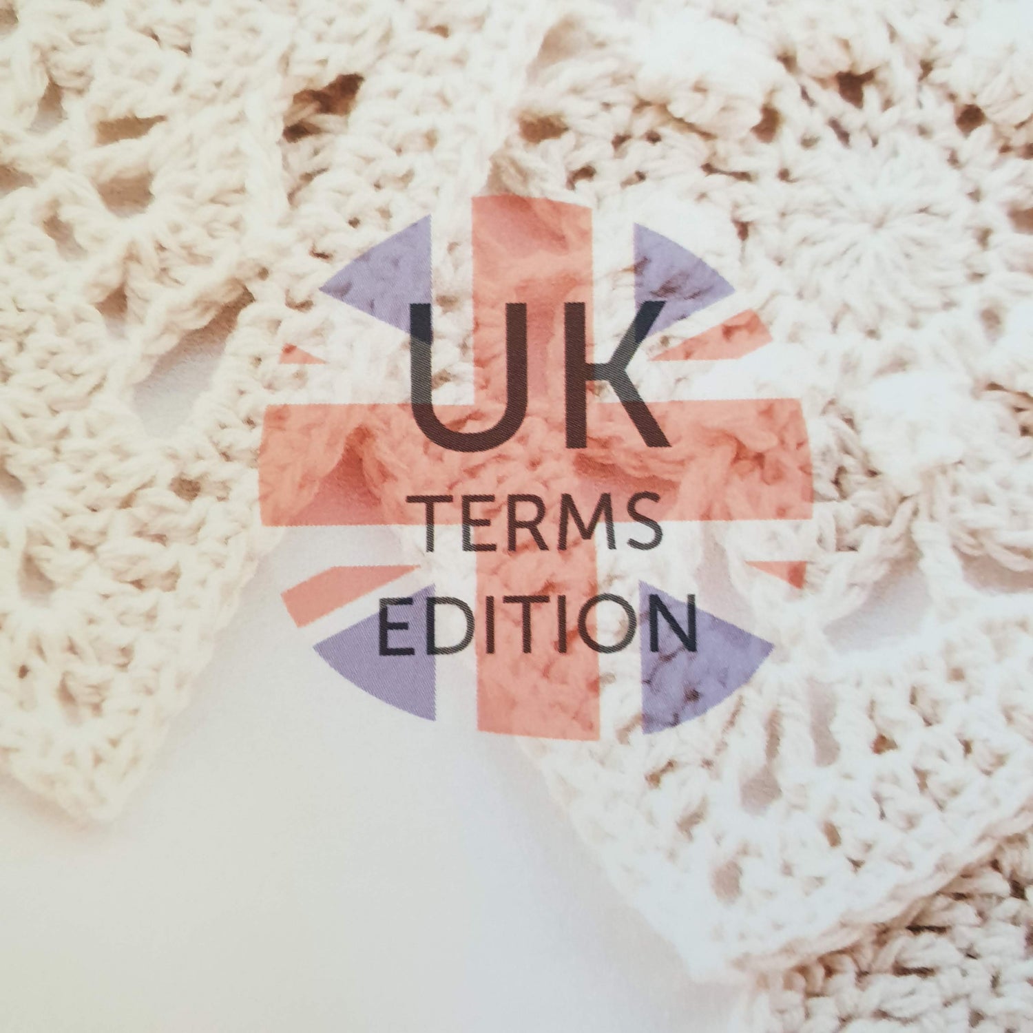 UK Terms Edition graphic from Granny Square Flair by Shelley Husband