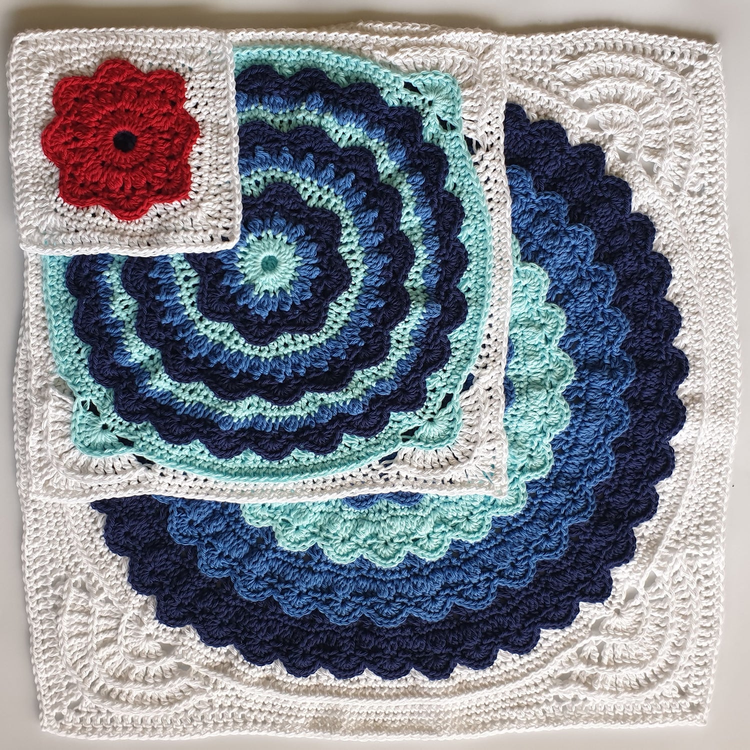 Manderley Crochet Blanket by Shelley Husband