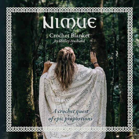 Nimue Crochet Blanket by Shelley Husband "A crochet quest of epic proportions"