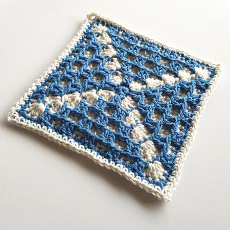 D'Urville in two colours, blue and cream by Shelley Husband