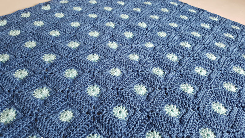 Close up of Destiny inspired blanket by Shelley Husband