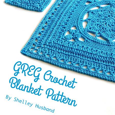 Greg Crochet Blanket Pattern by Shelley Husband