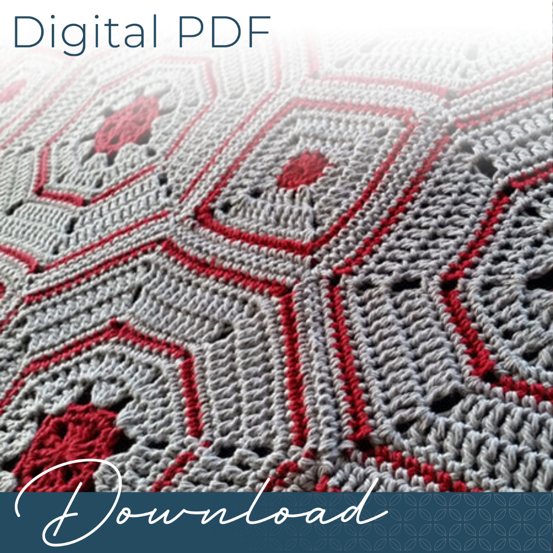 Galapagos Blanket Pattern by Shelley Husband