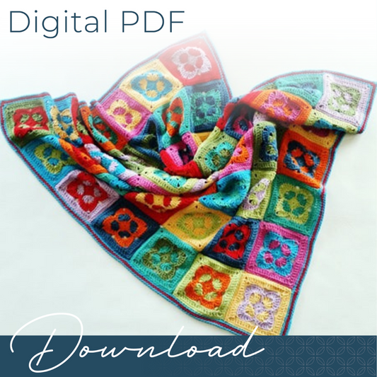 Groovin' Blanket Pattern by Shelley Husband