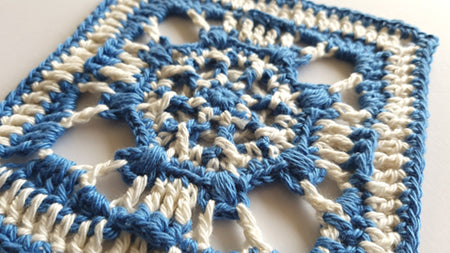Ionian in two colours, blue and cream by Shelley Husband