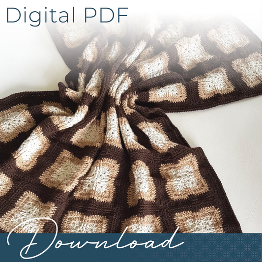 Killarney Cross Blanket Pattern by Shelley Husband