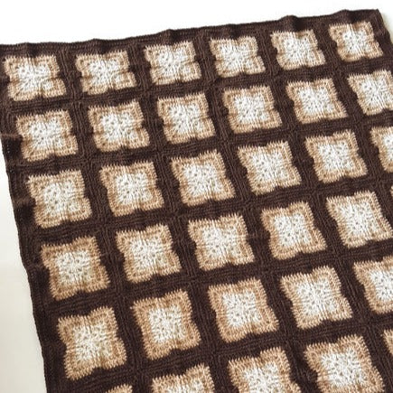 Killarney Cross Blanket Pattern by Shelley Husband
