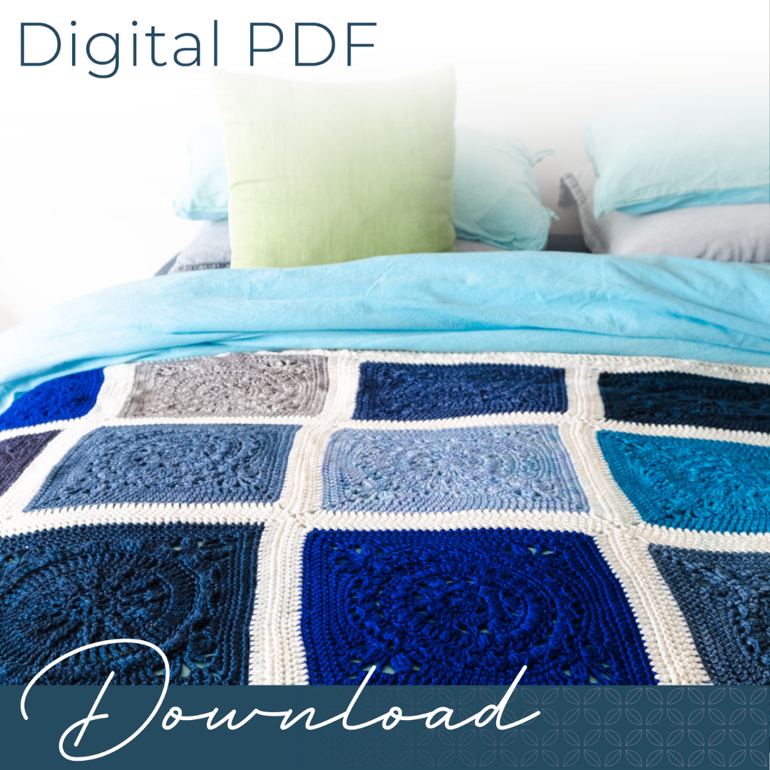 Oceanic Blanket Pattern by Shelley Husband