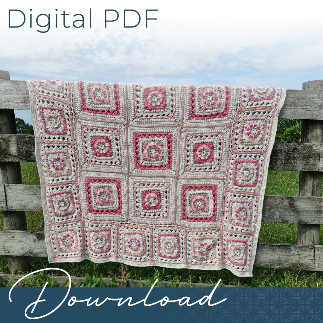 Persnickety Blanket crochet pattern by Shelley Husband
