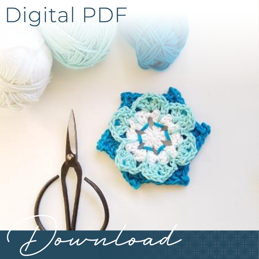 Pinwheel Flower Pattern by Shelley Husband