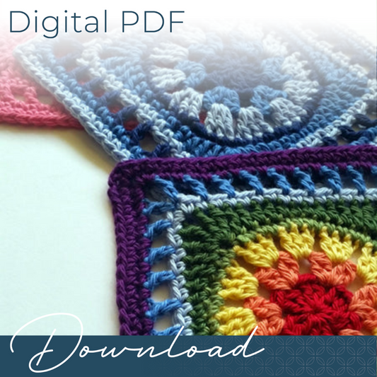 Sharing is Caring Granny Square Pattern by Shelley Husband