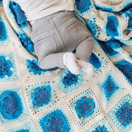 Baby lying on Blanket from Siren's Atlas by Shelley Husband
