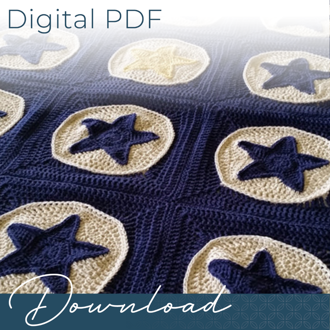 Star Light Star Bright Blanket Pattern by Shelley Husband