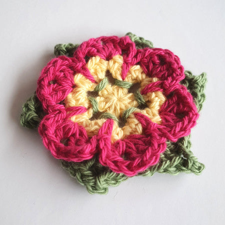 Close up of Pinwheel Flower Pattern by Shelley Husband