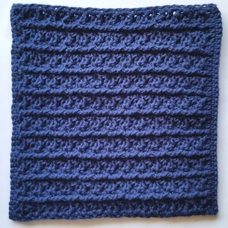 Blue Reversible Crochet Patterns by Shelley Husband